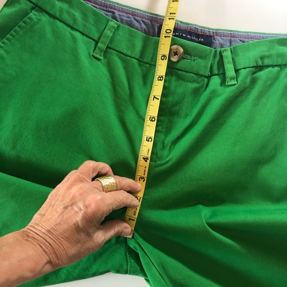 Tommy Hilfiger Kelly Green, Chino Pants, Straight Leg, Preppy Cotton, Women’s 8 - Picture 15 of 17